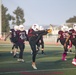 Marines and Sailors square off in the Camp Pendleton Football League Championship