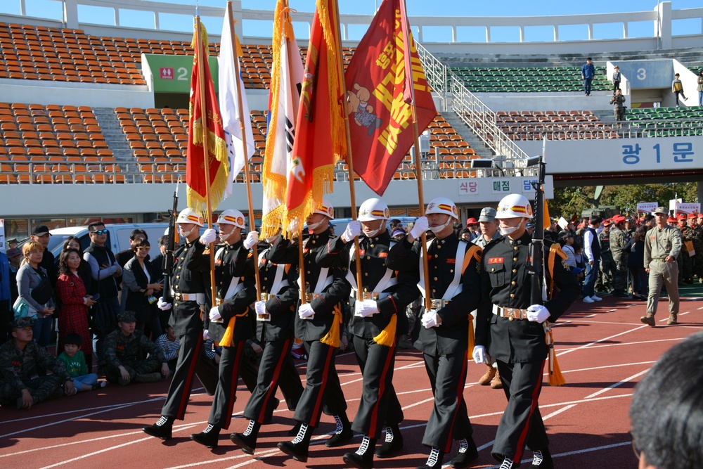 2018 Pohang Marine Corps Cultural Festival held in Republic of Korea