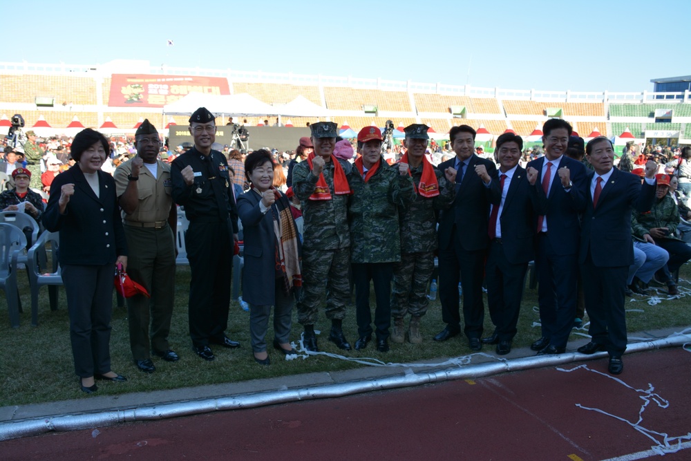 2018 Pohang Marine Corps Cultural Festival held in Republic of Korea