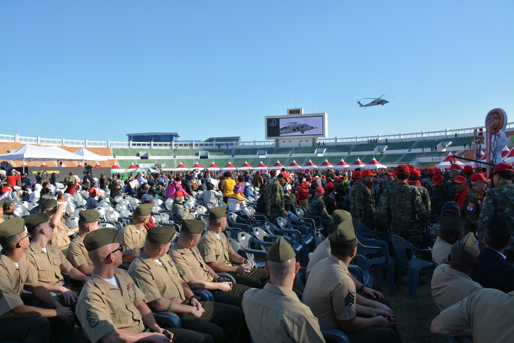 2018 Pohang Marine Corps Cultural Festival held in Republic of Korea