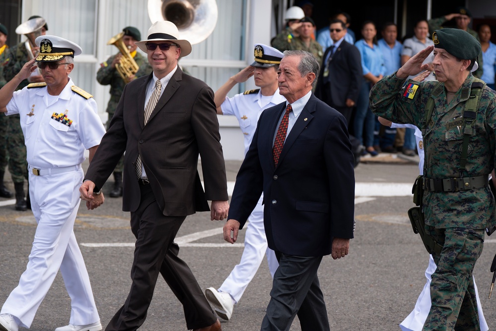 Ecuadorian Medical Sites Conduct Opening Ceremony