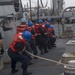 USS Curtis Wilbur Conducts Replenishment-at-Sea