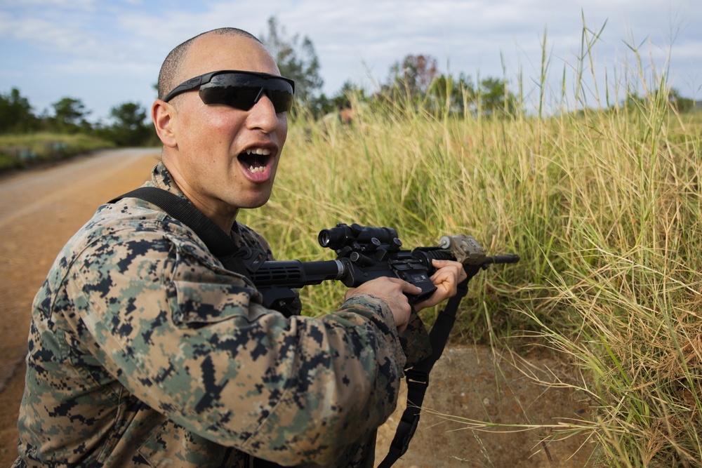 Rush the Enemy | Marines with 3rd MLG execute fire and movement range