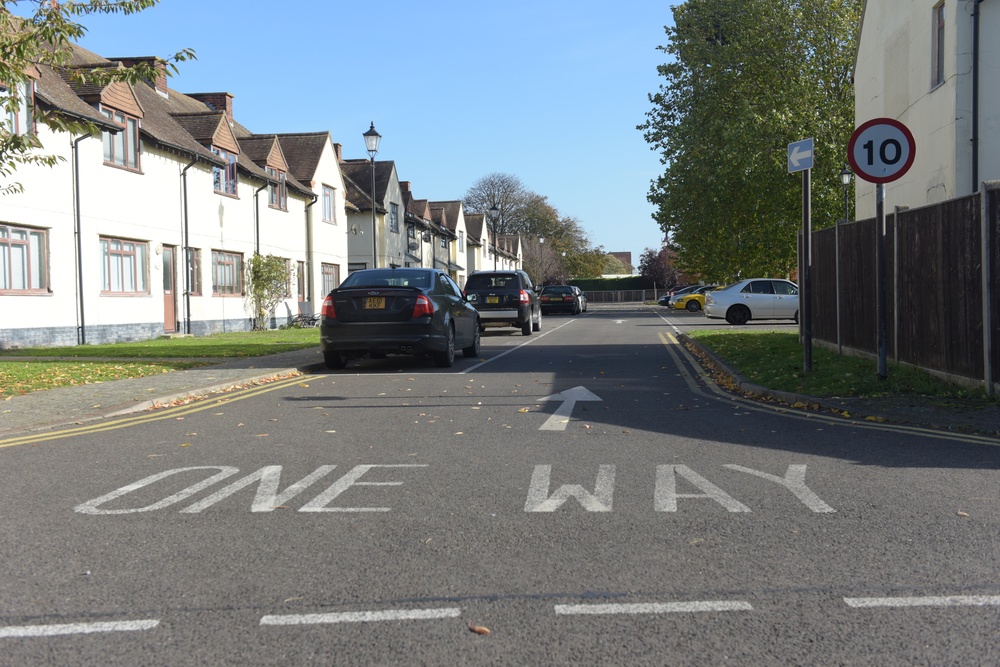 On-base housing at RAF Mildenhall