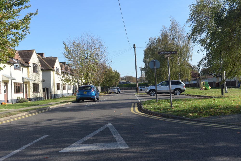 On-base housing at RAF Mildenhall,