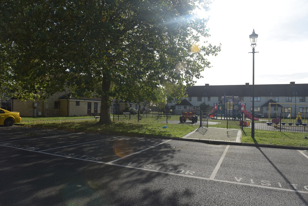 On-base housing at RAF Mildenhall