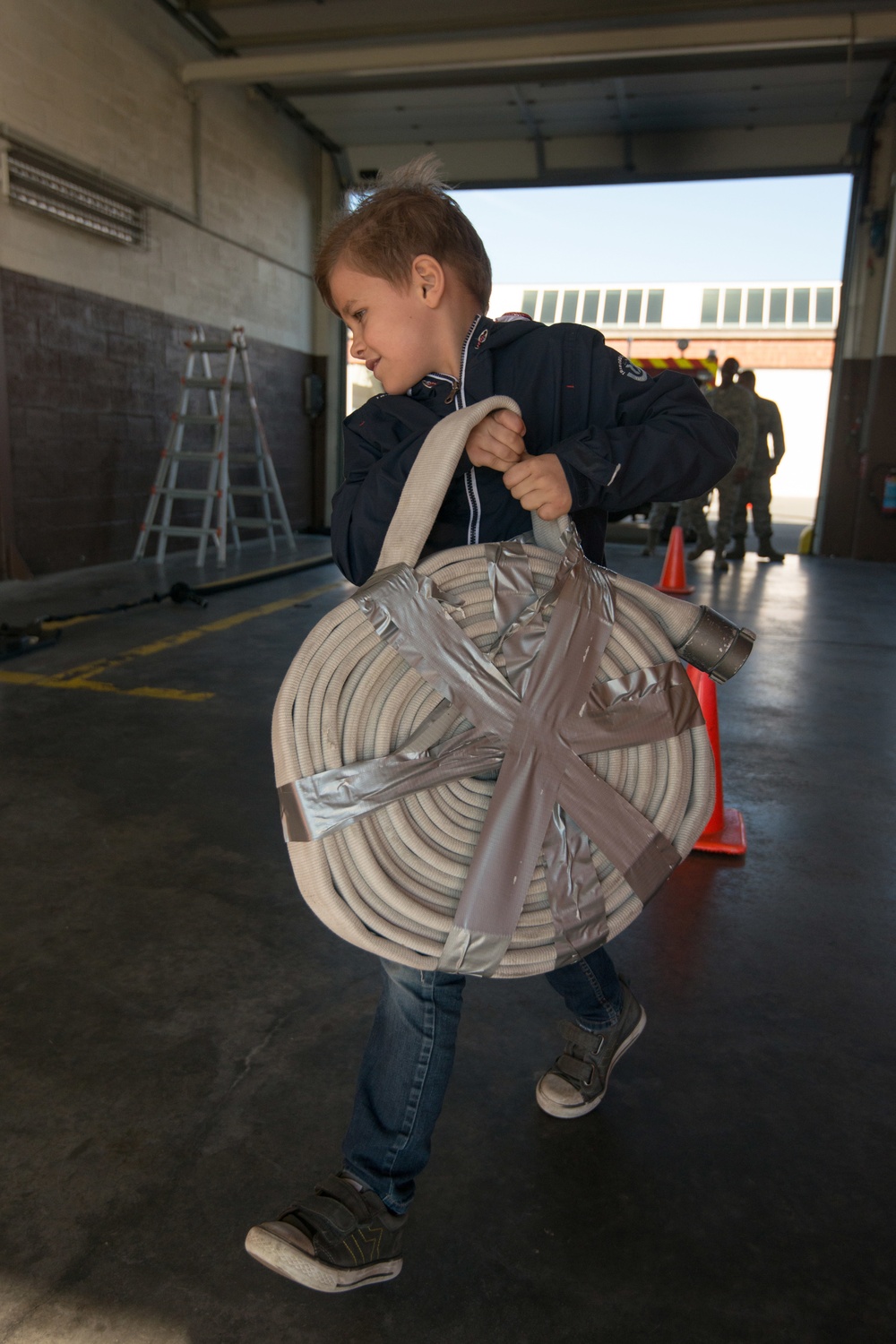 Fire Prevention Week: Belgian childs visit Fire Station