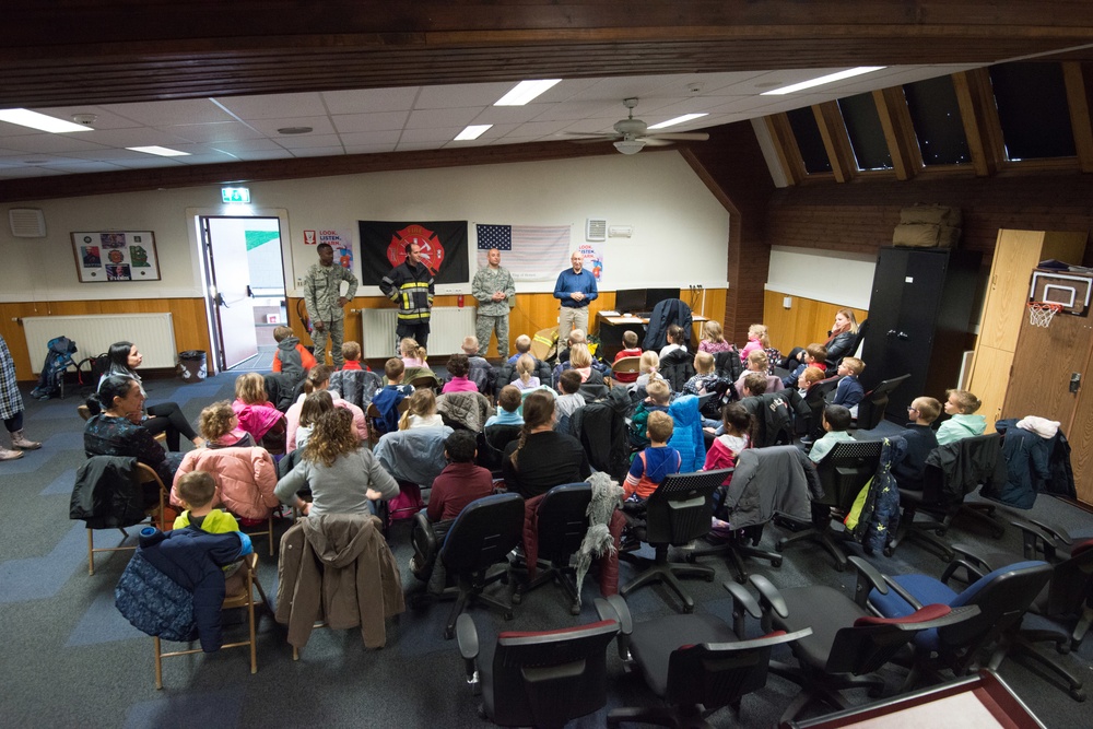 Fire Prevention Week: Belgian childs visit Fire Station