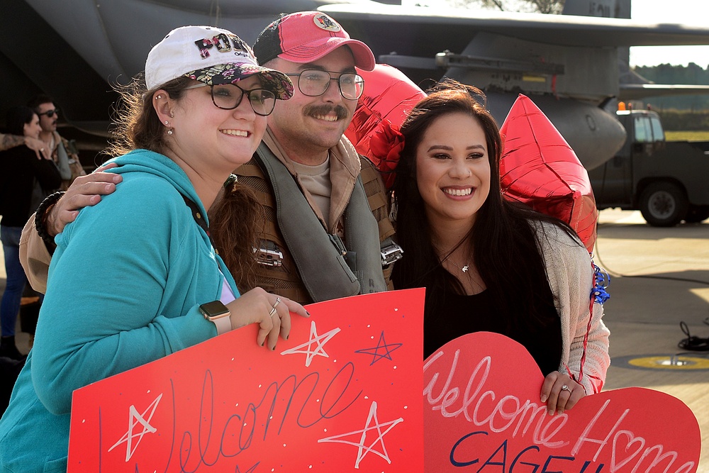 Deployers return to Lakenheath