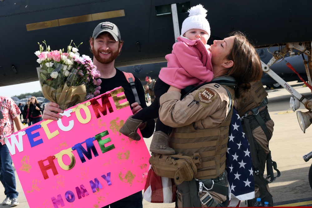 Deployers return to Lakenheath