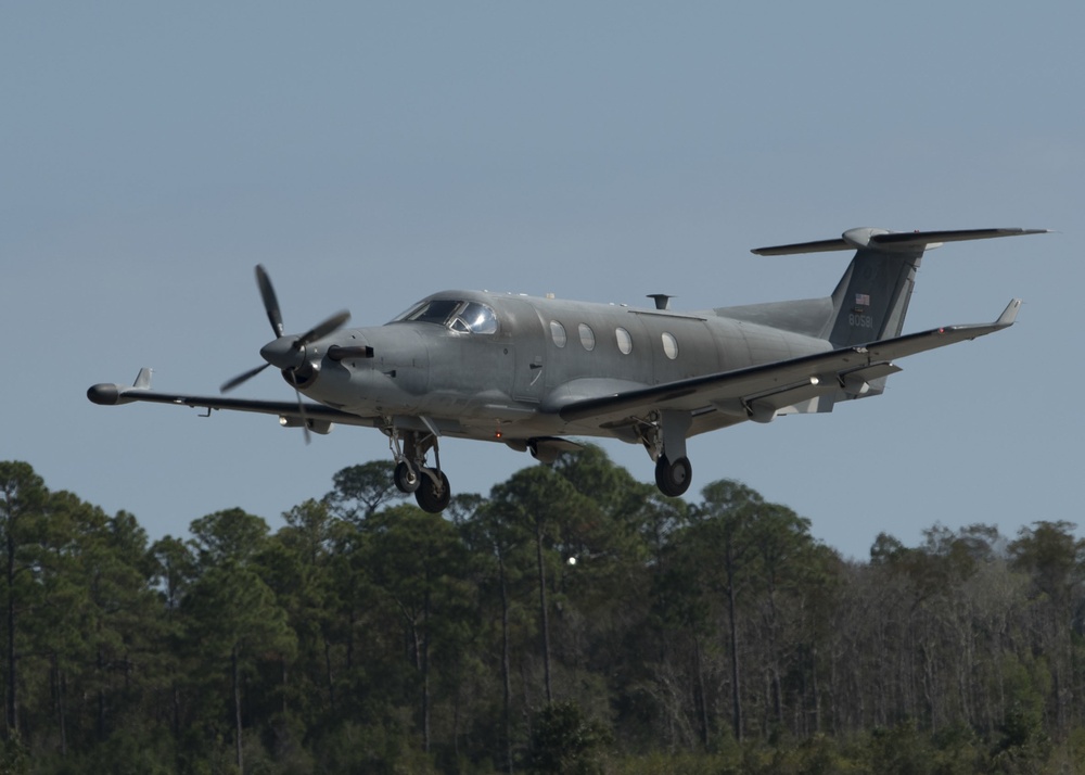 Hurlburt Field U-28s perform touch, goes