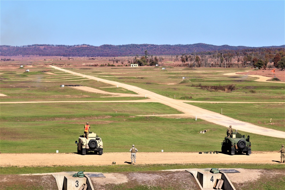 2nd, 106th Cavalry Soldiers complete range training at Fort McCoy