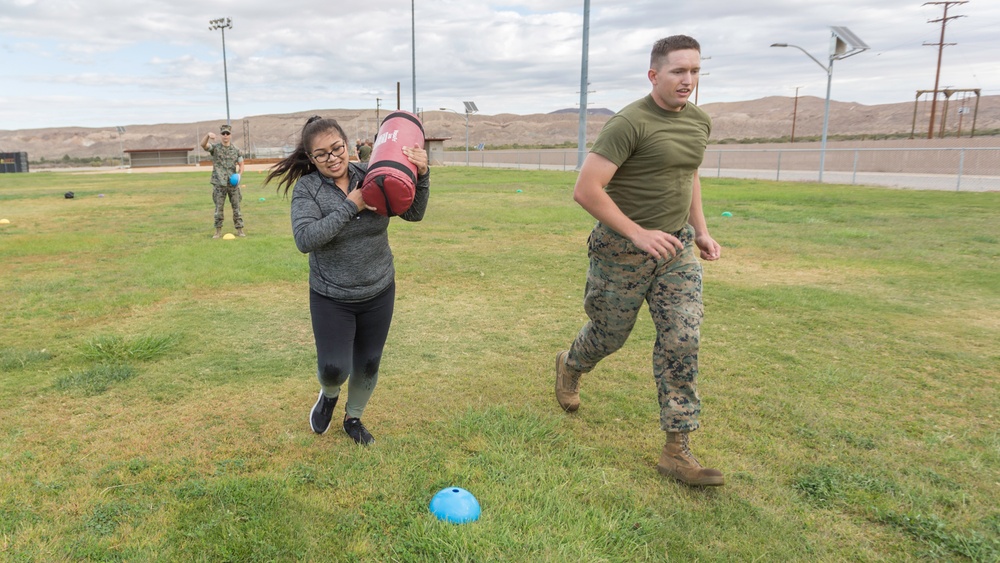 A day in the life of a Marine, Jane Wayne Day