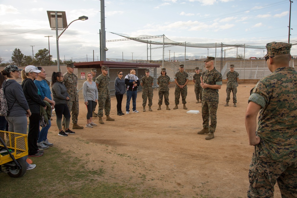 A day in the life of a Marine, Jane Wayne Day