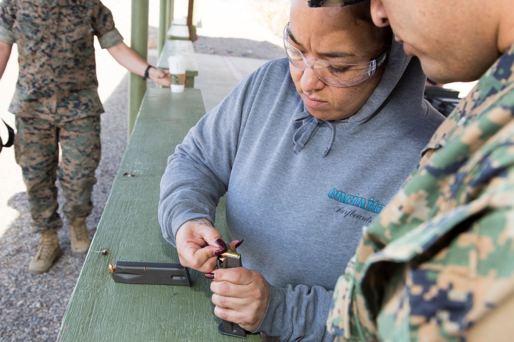 A day in the life of a Marine, Jane Wayne Day