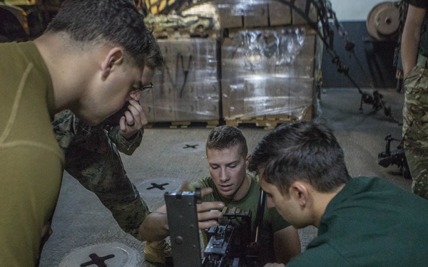 Royal Marines join BLT 2/2 for Trident Juncture 2018