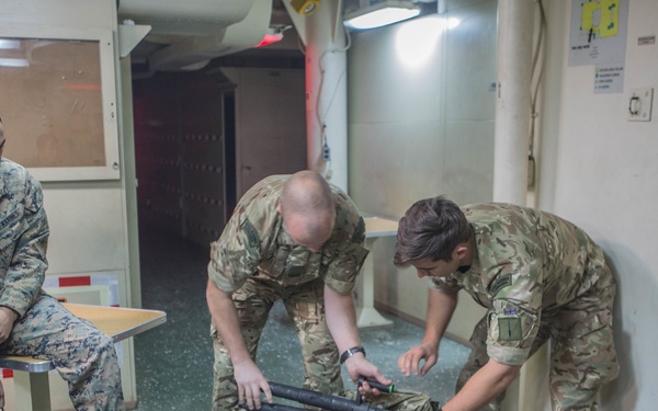 Royal Marines join BLT 2/2 for Trident Juncture 2018