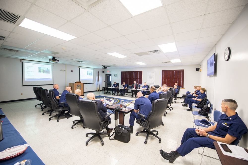 USCG Training Center Cape May Hosts Board of Advisors