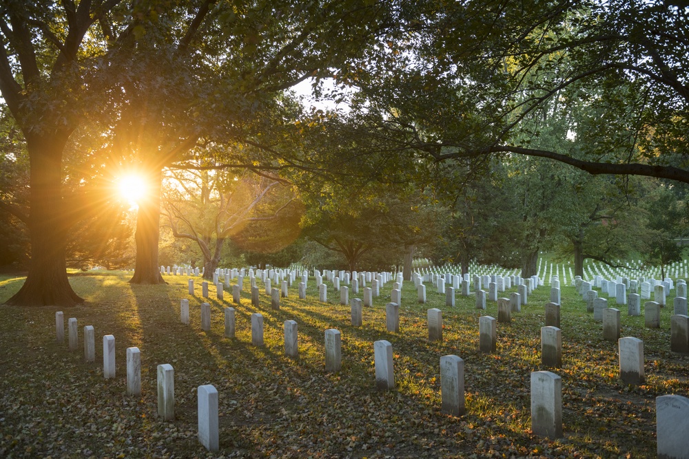 Sunrise at Arlington National Cemetery