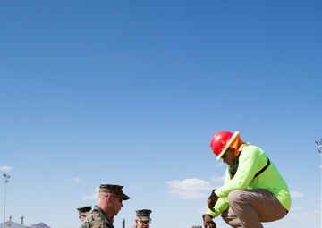 Gunny to First Sergeant Flores