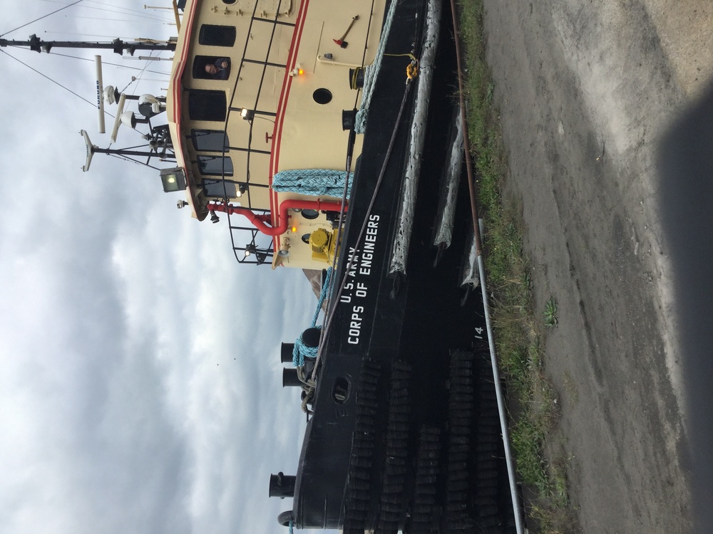 Buffalo District's Temporary Crane Barge Completes Load Test in Ashtabula Harbor