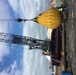 Buffalo District's Temporary Crane Barge Completes Load Test in Ashtabula Harbor