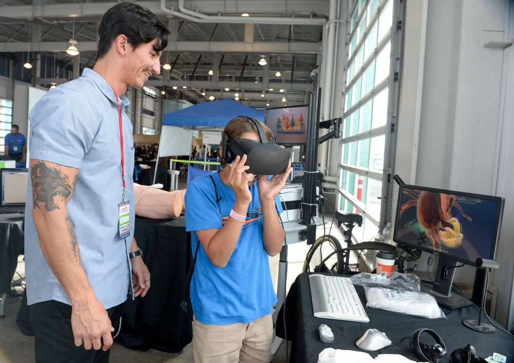 NMCSD Showcases Training Tools and Simulation Mannequins at San Diego Fleet Week 2018