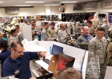Troop Support helps Airmen transition to new uniform from S.C. to Italy