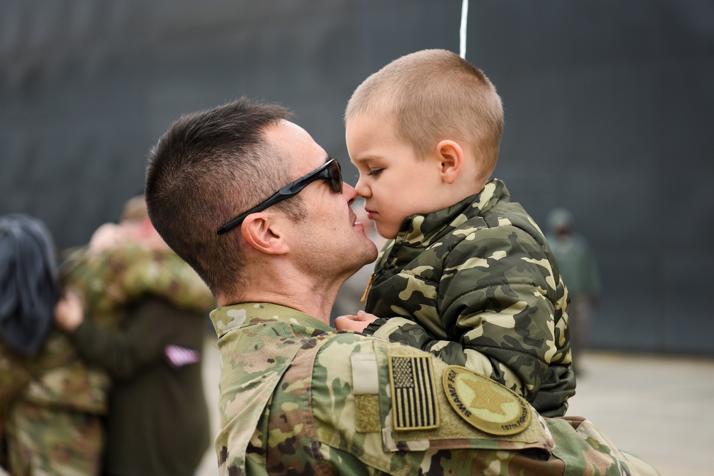 Swamp Fox Airmen return from deployment