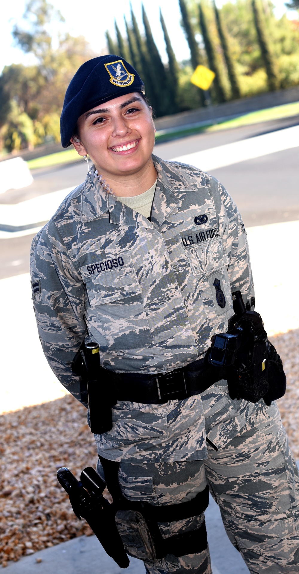 Entry control with a smile