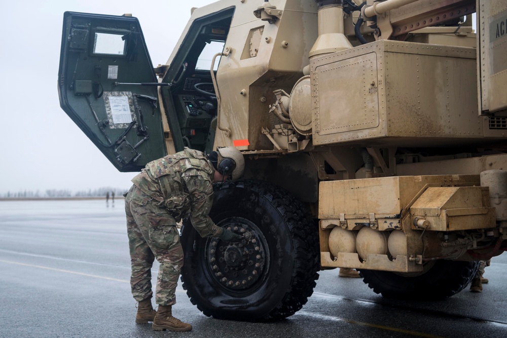 Army provides HIMARS support during Red Flag-Alaska 19-1