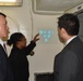 Principal Deputy Director of SOFA Division, North American Affairs Bureau, Ministry of Foreign Affairs of Japan visits USS Germantown