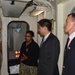 Principal Deputy Director of SOFA Division, North American Affairs Bureau, Ministry of Foreign Affairs of Japan visits USS Germantown