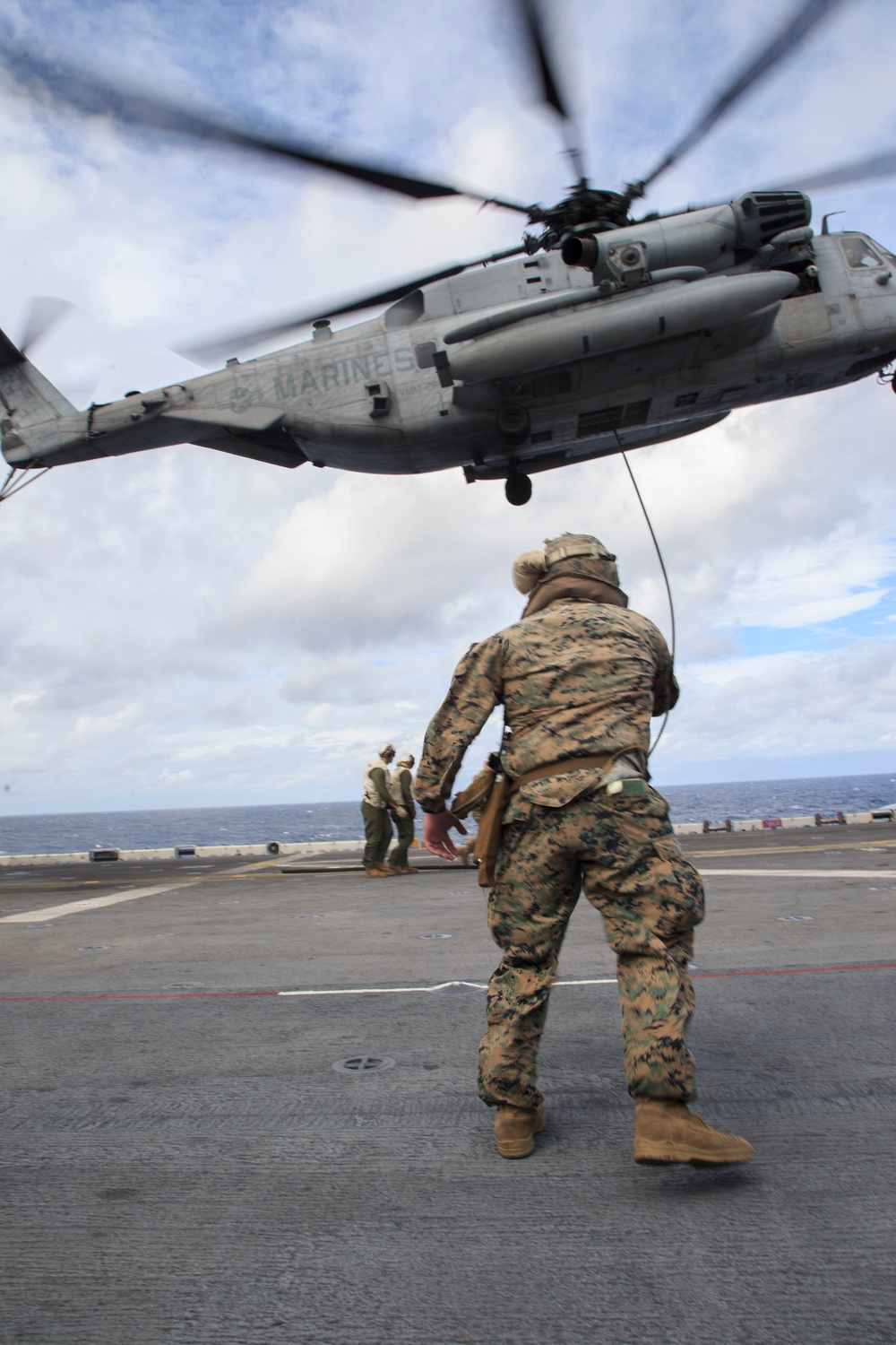 DVIDS - Images - 22nd MEU Fast Rope Training [Image 1 of 8]