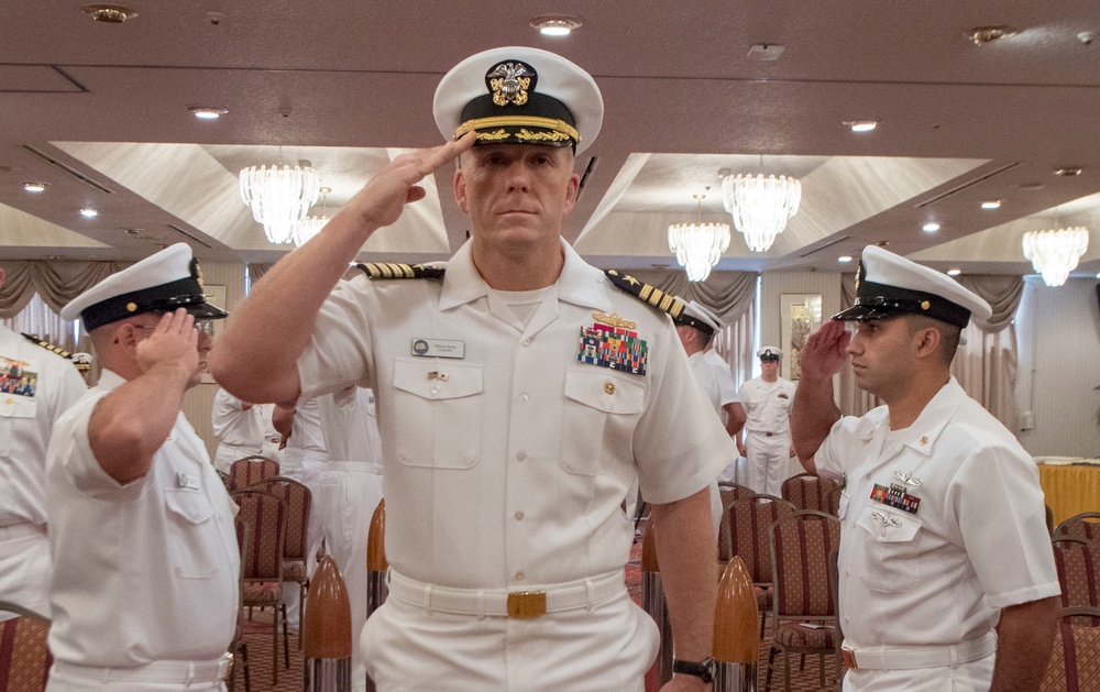 Commander, Naval Surface Group Western Pacific Holds Change of Command