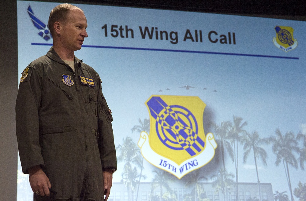 15th Wing's New Mission