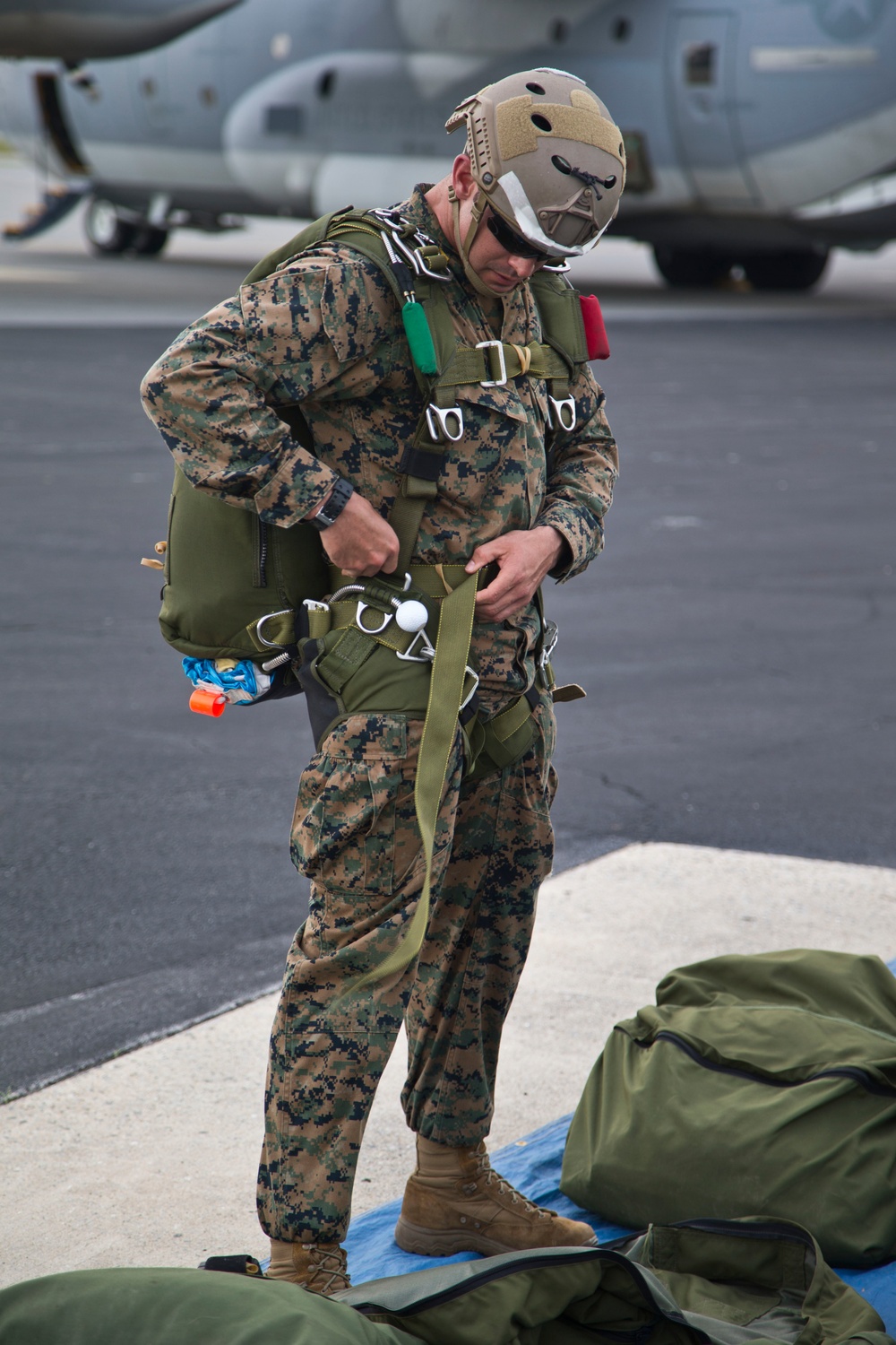 22nd MEU MRF Static/Freefall Jumps