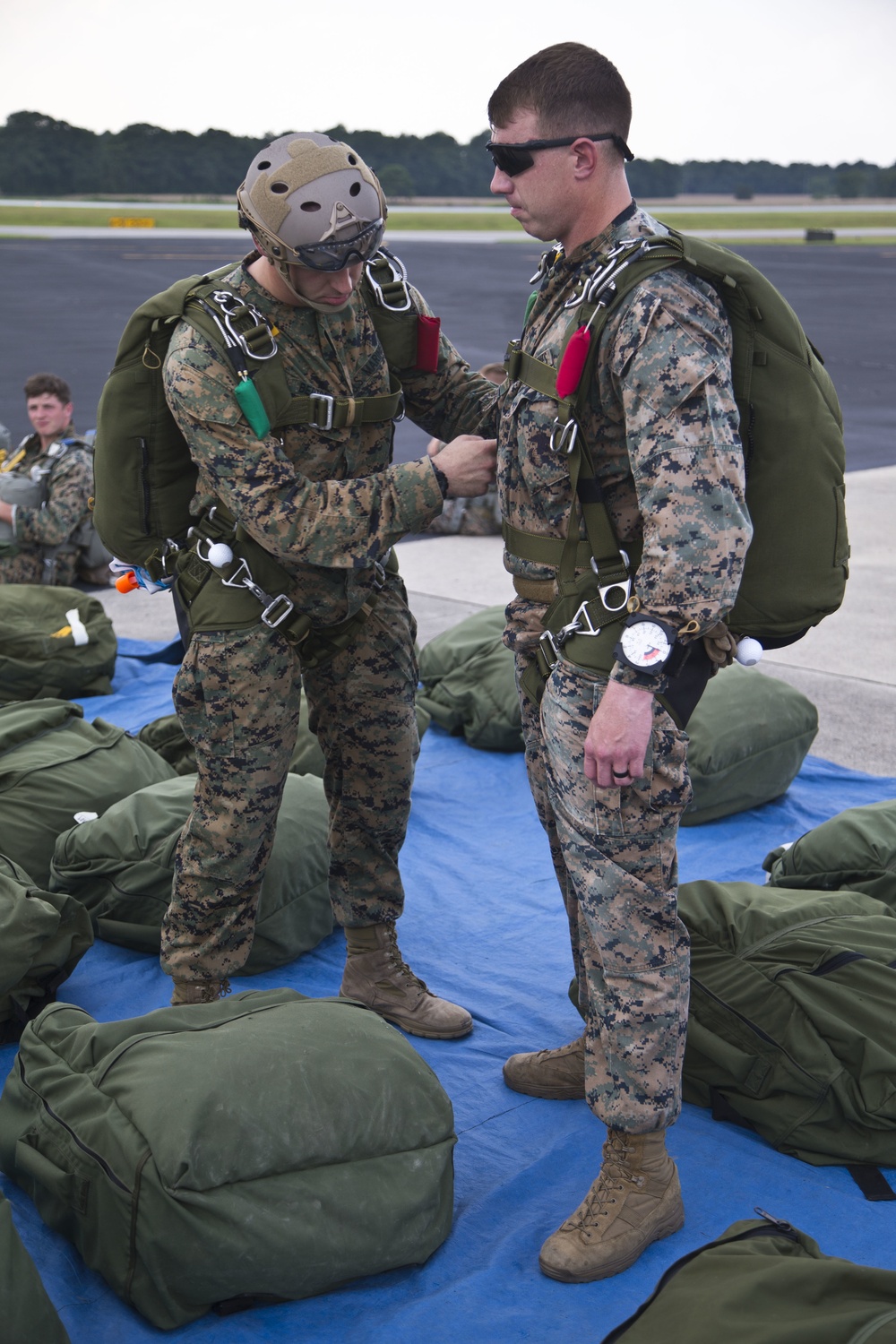 22nd MEU MRF Static/Freefall Jumps