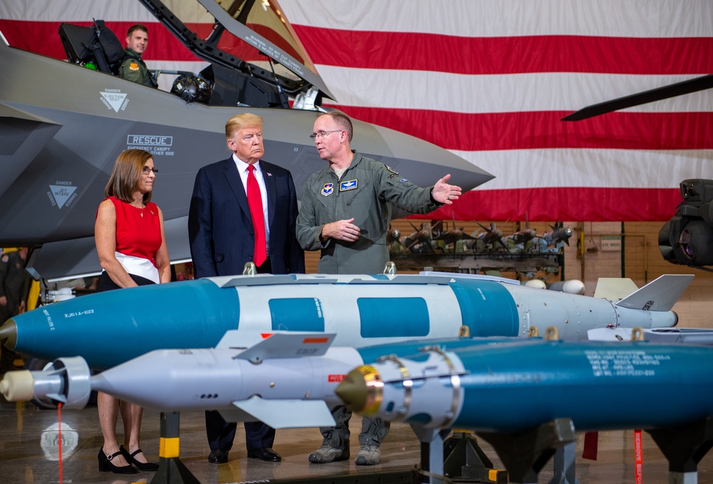 President Trump visits Luke AFB