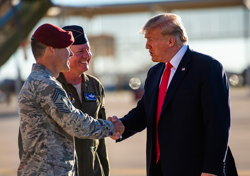 President Trump visits Luke AFB
