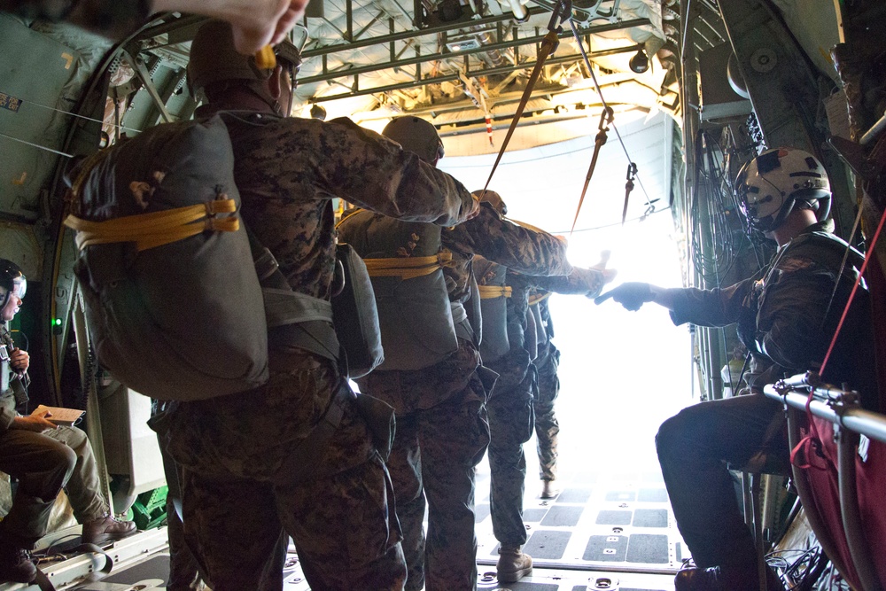 22nd MEU MRF Static/Freefall Jumps