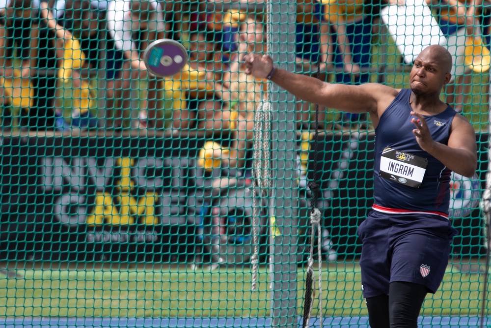Invictus Games Sydney 2018 Men's IF4 Discus Competition