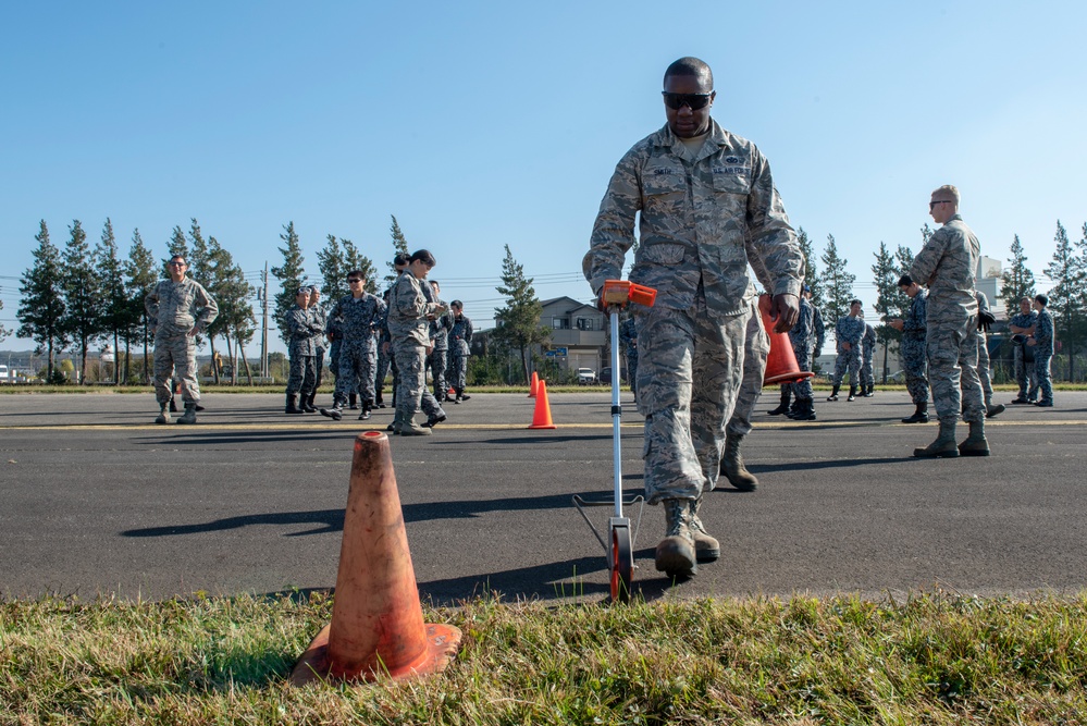 374th CES, Koku Jietai team up for bilateral training