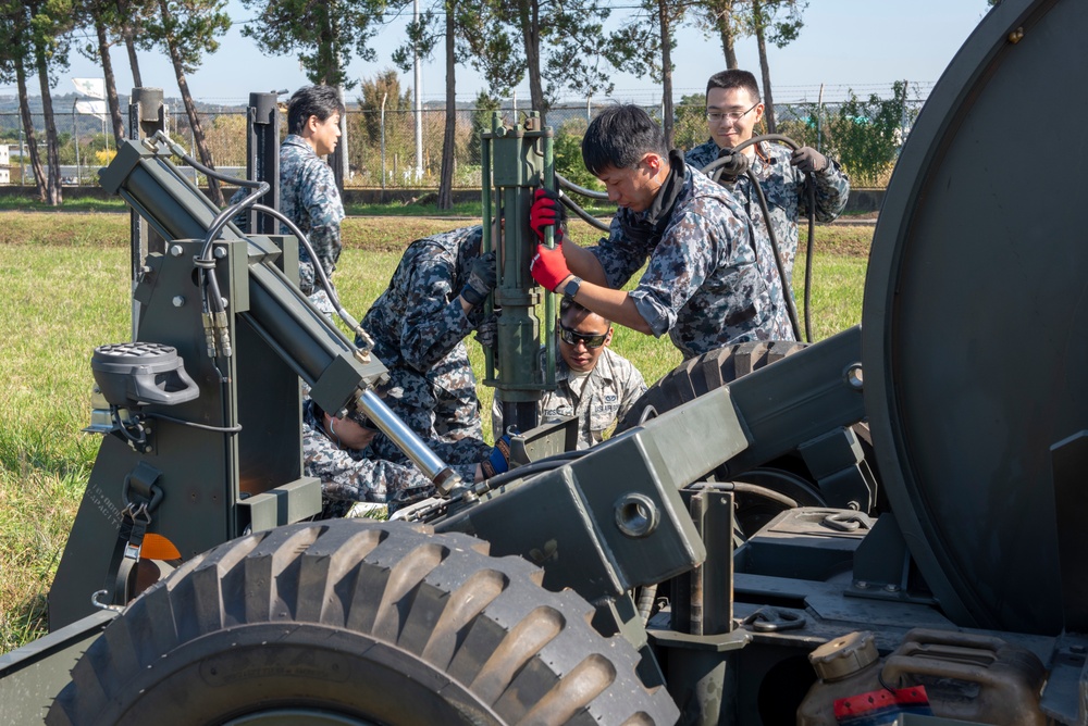374th CES, Koku Jietai team up for bilateral training