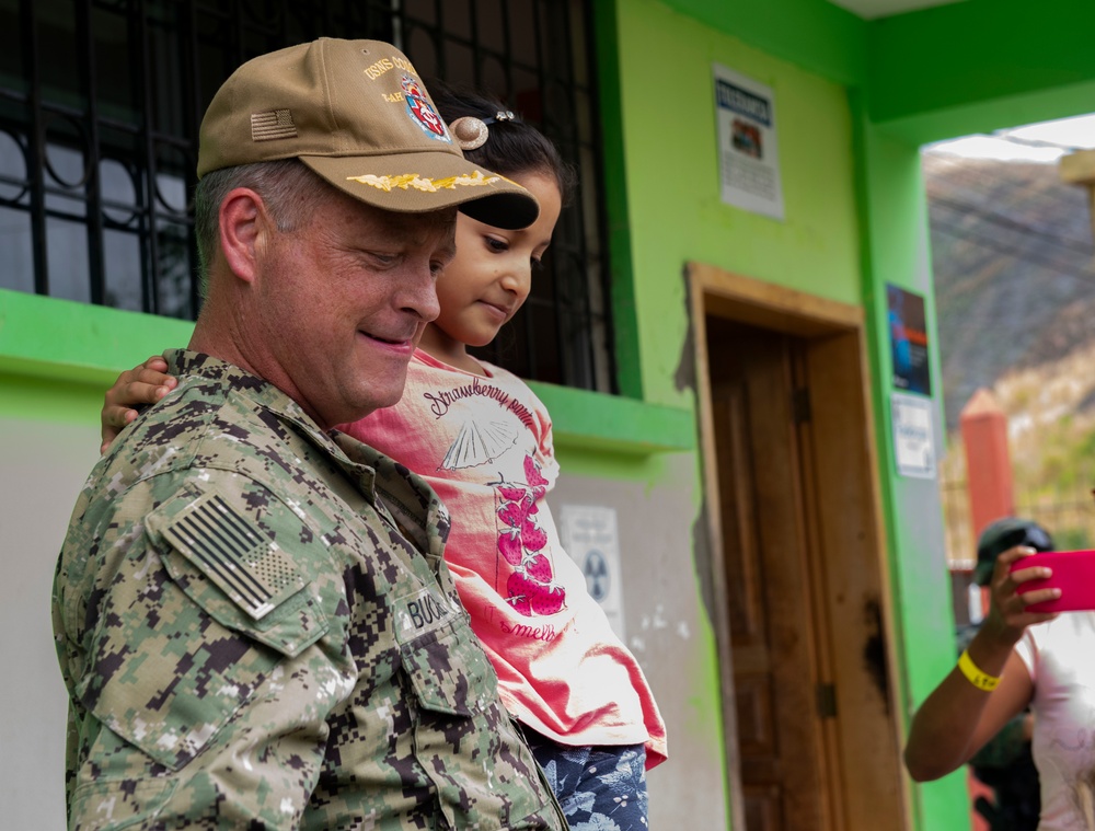 Capt. Kevin Buckley Tours a Medical Treatment Facility