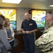 Ambassador Liliana Ayalde Tours the USNS Comfort