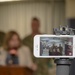 Ambassador Liliana Ayalde Holds a Press Conference Aboard USNS Comfort