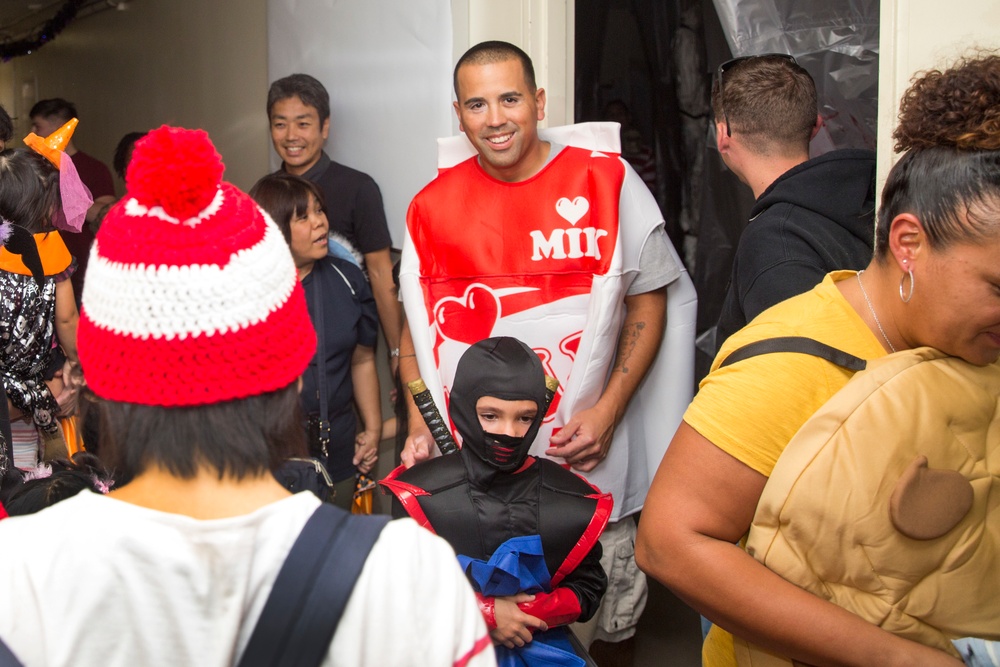 Okinawa Marines and local Japanese families come together to celebrate Halloween