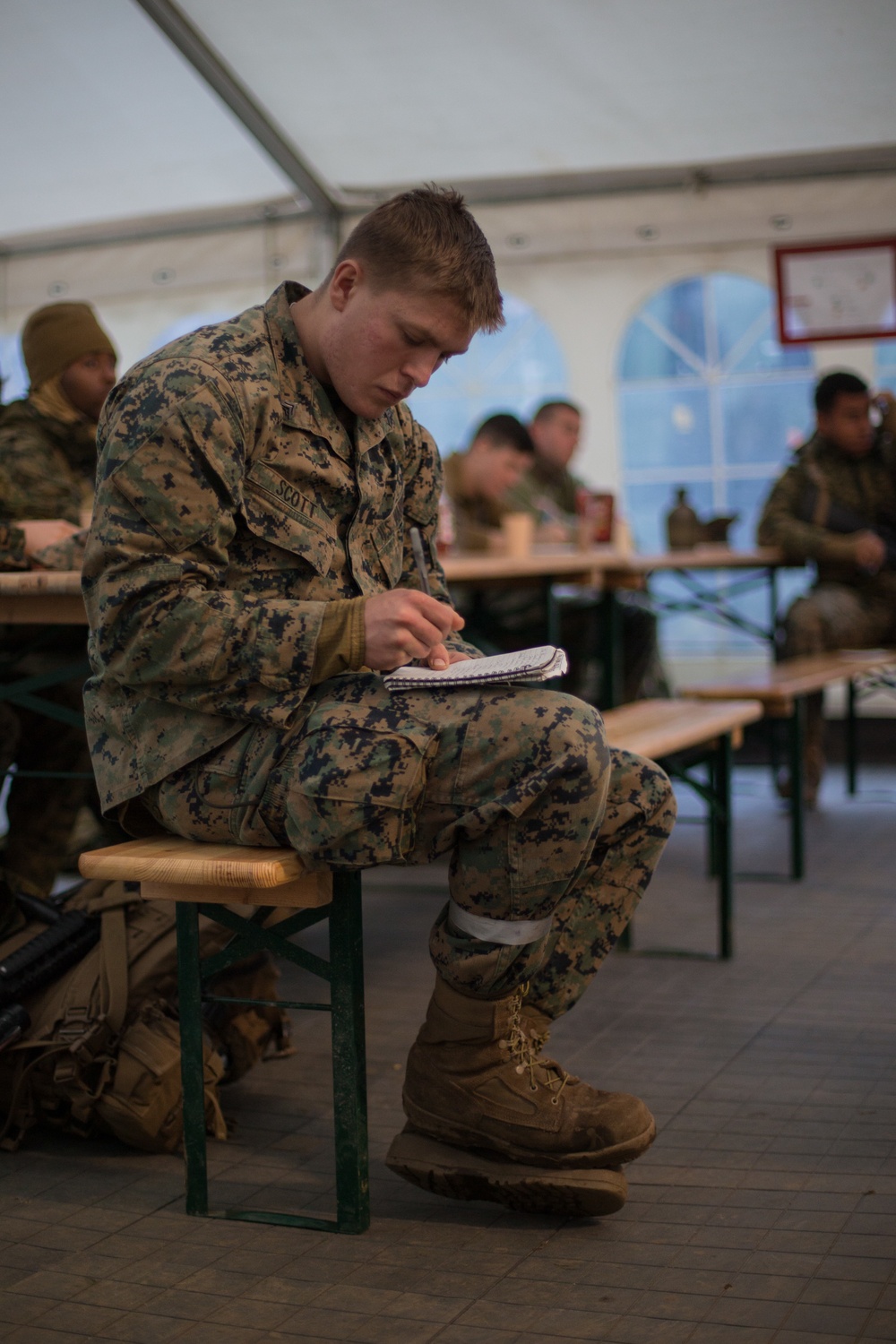 CLB-2 Marines Learn Cold Weather Survival Skills