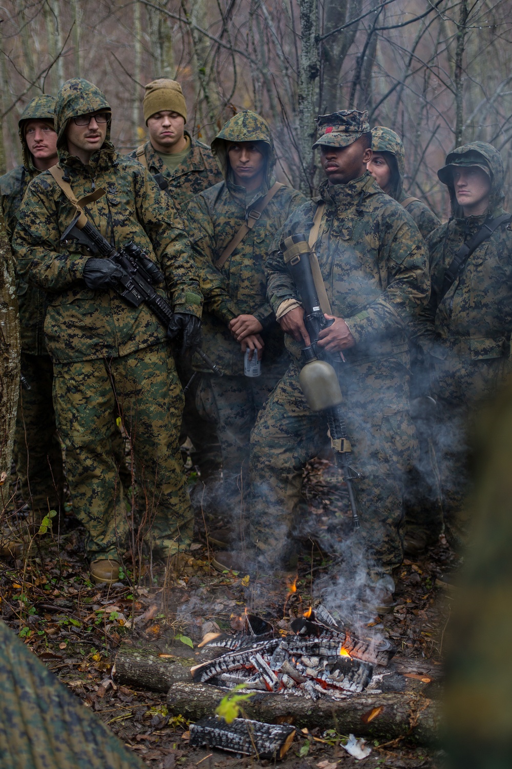 CLB-2 Marines Learn Cold Weather Survival Skills